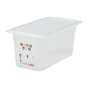 Cambro Safetrak IML Polypropylene Food Storage Container 1/3 GN 150mm