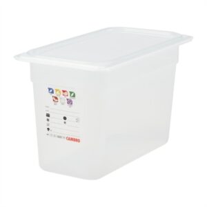 Cambro Safetrak IML Polypropylene Food Storage Container 1/3 GN 200mm