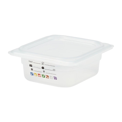 Cambro Safetrak IML Polypropylene Food Storage Container 1/6 GN 65mm