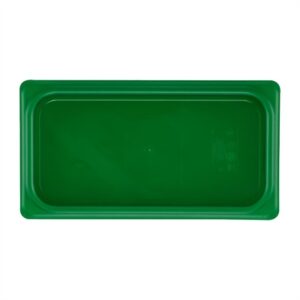 Cambro Safetrak IML Polypropylene Seal Lid Green 1/3 GN