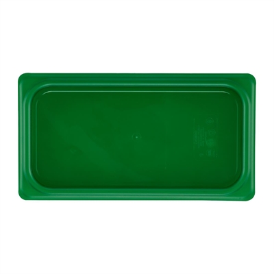 Cambro Safetrak IML Polypropylene Seal Lid Green 1/3 GN