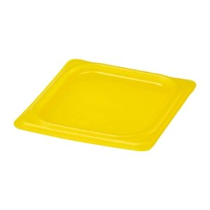 Cambro Safetrak IML Polypropylene Seal Lid Yellow 1/6 GN