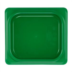 Cambro Safetrak IML Polypropylene Seal Lid Green 1/6 GN