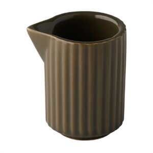 APS THE GRID Porcelain Pourer Brown 40ml (6 Pack)