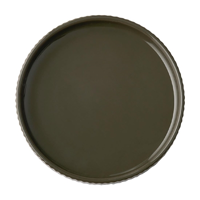 APS THE GRID Porcelain Plates Brown 140mm (6 Pack)