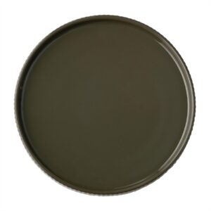 APS THE GRID Porcelain Plates Brown 200mm (6 Pack)