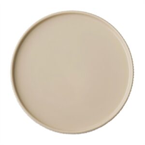 APS THE GRID Porcelain Plates Sand 230mm (3 Pack)