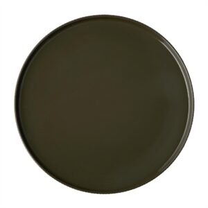 APS THE GRID Porcelain Plate Brown 320mm