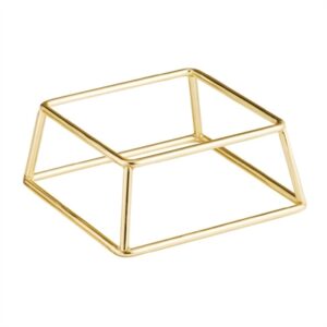 APS MULTI Gold Buffet Stand 180x180x80mm