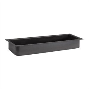 APS VALO Polystyrene Insert Black GN 2/4 515x150x60mm