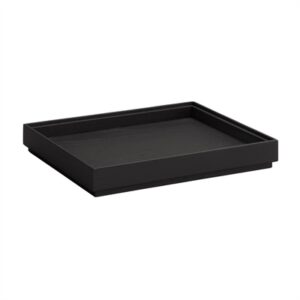 APS VALO Wooden Box Black GN 1/2 45x325x265mm
