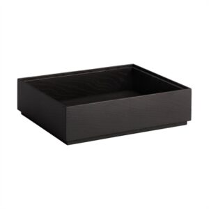 APS VALO Wooden Box Black GN 1/2 85x325x265mm