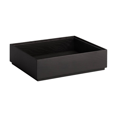 APS VALO Wooden Box Black GN 1/2 85x325x265mm