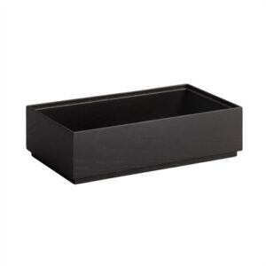 APS VALO Wooden Box Black GN 1/3 85x325x176mm