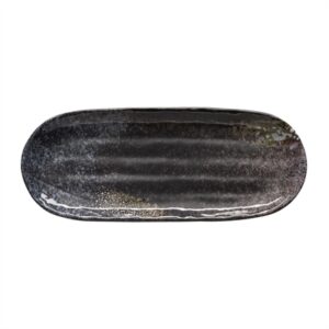 APS UMI Rectangular Tray/Sushi Board Black 285x115mm