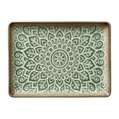 Heart & Soul Soulmate Jade Rectangular Plates 235x175mm (6 Pack)