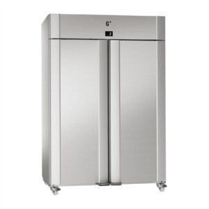Gram Professional Double Door Fridge Stainless Steel Maxi C1400