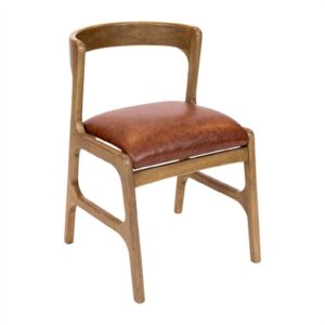 Copenhagen Dining Chairs in Weathered Oak & Bison Tan (6 Pack)