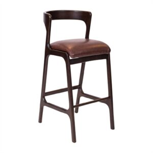 Copenhagen Bar Chair in Dark Walnut & Bison Espresso (6 Pack)