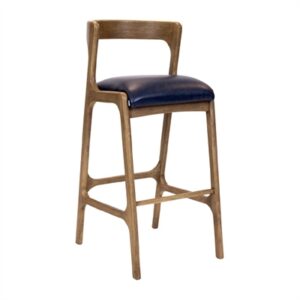 Copenhagen Bar Chair in Weathered Oak & Bison Midnight (6 Pack)