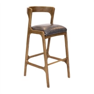 Copenhagen Bar Chair in Weathered Oak & Bison Smoke (6 Pack)