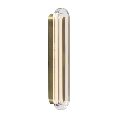 Nordlux Cavara Wall Light Brass