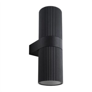 Nordlux Kyklop Ripple Maxi Wall Light Black