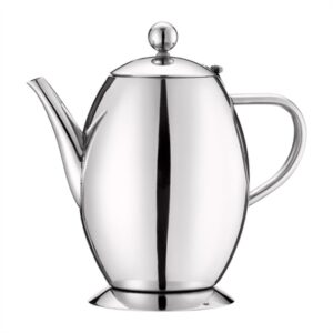 Elia Classic Stainless Steel Coffee Pot with Hinged Lid 800ml