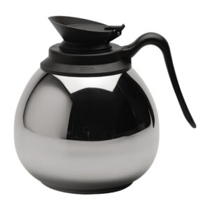 Elia Satin Stainless Steel Double Wall Decanter 1.9Ltr
