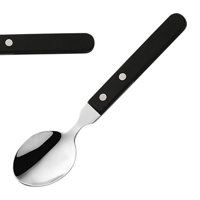 Amefa 2 Rivet Spoons Black (12 Pack)
