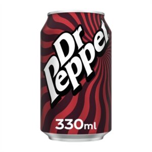 Dr Pepper Cans 330ml (24 Pack)