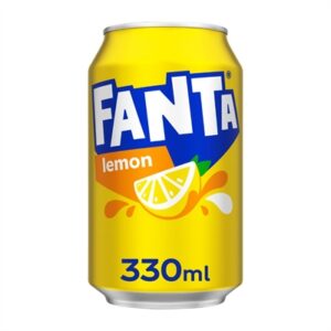 Fanta Lemon Cans 330ml (24 Pack)