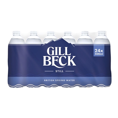 Gill Beck Still Natural Mineral Water 500ml (24 Pack)