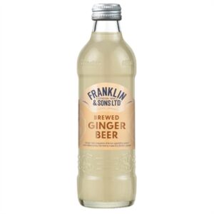 Franklin & Sons Brewed Ginger Beer 275ml (12 Pack)