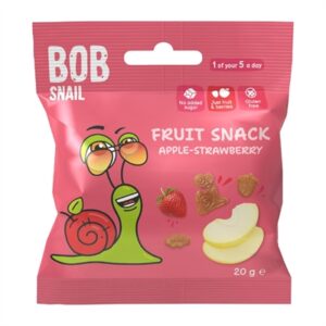 Bob Snail Fruit Bites Apple Strawberry 20g (20 Pack)