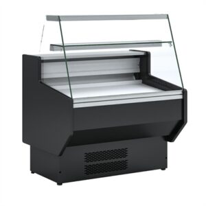 Polar G-Series Straight Glass Serve Over Counter Fridge 1m