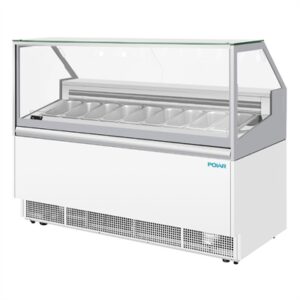 Polar U-Series 9 Pan Gelato Showcase