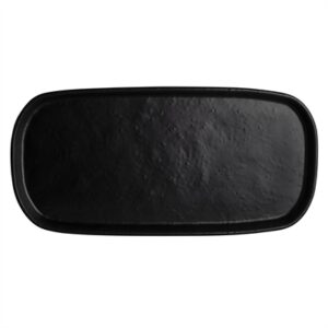 Steelite Cali Rectangle Trays Black 368x177mm (6 Pack)