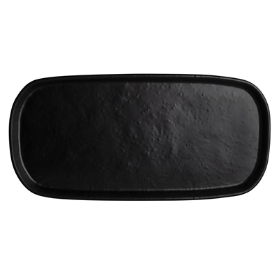 Steelite Cali Rectangle Trays Black 368x177mm (6 Pack)