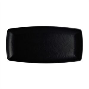 Steelite Cali Rectangle Plates Black 292x140mm (12 Pack)