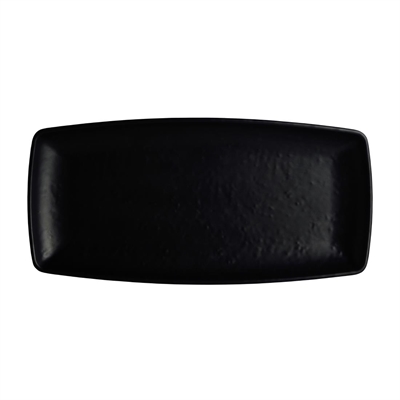 Steelite Cali Rectangle Plates Black 292x140mm (12 Pack)
