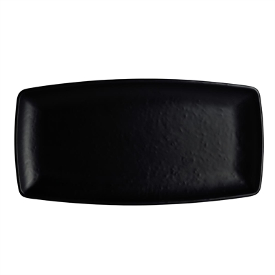 Steelite Cali Rectangle Plates Black 330x165mm (12 Pack)