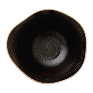Steelite Orbita Tall Bowls Fuse Jet 180mm (12 Pack)