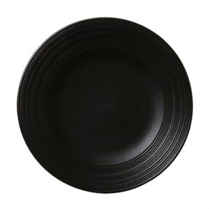 Steelite Concorde Coupe Plates Noir 202.5mm (12 Pack)