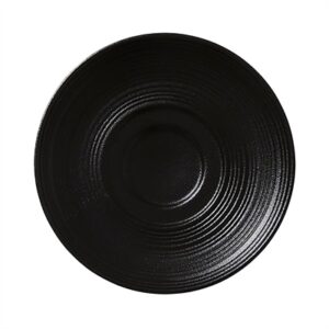 Steelite Concorde Saucers Noir 117.5mm (12 Pack)