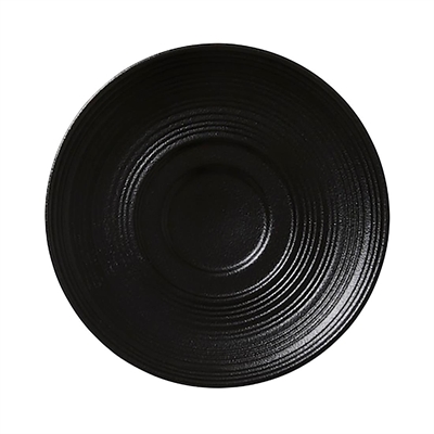 Steelite Concorde Saucers Noir 117.5mm (12 Pack)