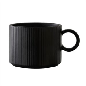 Steelite Concorde Can Cups Noir 227.5ml (12 Pack)