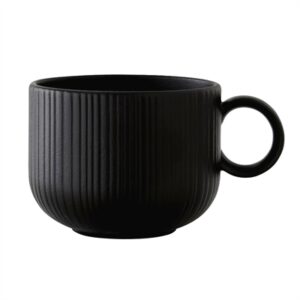 Steelite Concorde Low Cups Noir 227.5ml (12 Pack)