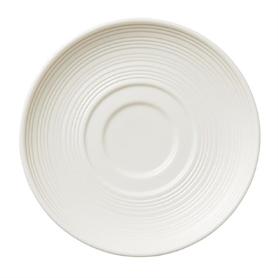 Steelite Concorde Saucers Blanc 117.5mm (12 Pack)