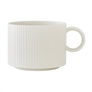 Steelite Concorde Can Cups Blanc 340ml (12 Pack)
